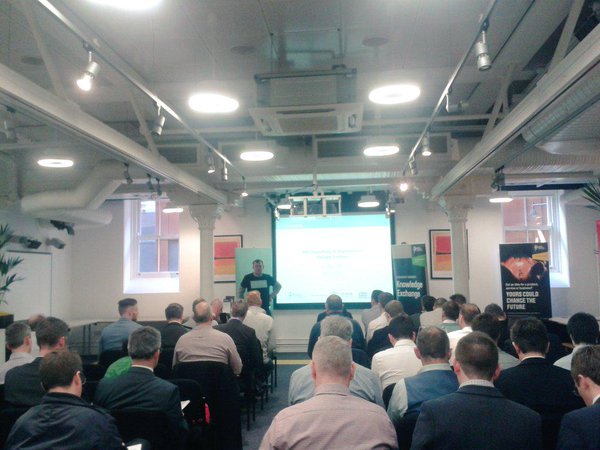 Kick off with @djhreed67 full house!!! #tbim2015 @thinkBIM http://t.co/0I6YexDSvb