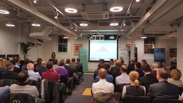 We welcome our chair this evening @ladyinahardhat #tbim2016 https://t.co/4txL1uAqUJ