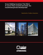 Green Building Incentives that Work...